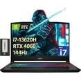 thumbnail image 1 of MSI Katana 15.6" FHD 144Hz Gaming Laptop, Intel i7-13620H, NVIDIA GeForce RTX 4060 8GB GDDR6, 16GB DDR5, 1TB PCIe SSD, 4-Zone RGB Keyboard, Webcam, Wi-Fi 6, Win 11, Black, 256GB Docking Station Set, 1 of 7