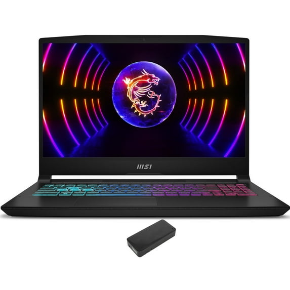 MSI Katana 15 B12VGK-082US Gaming/Entertainment Laptop (Intel i7-12650H 10-Core, 15.6in 144Hz Full HD (1920x1080), GeForce RTX 4070, 32GB DDR5 4800MHz RAM, Win 11 Home) with DV4K Dock