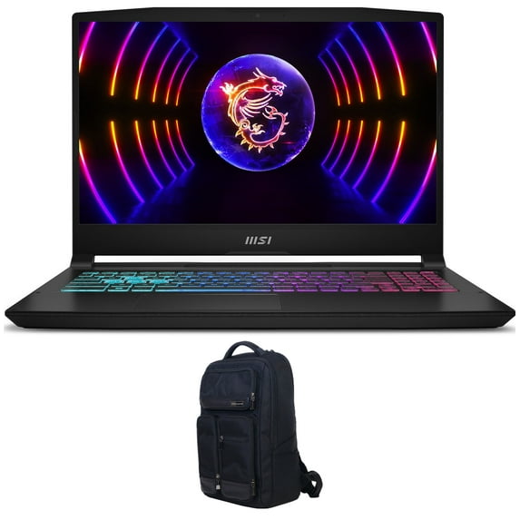 MSI Katana 15 B12VGK-082US Gaming/Entertainment Laptop (Intel i7-12650H 10-Core, 15.6in 144Hz Full HD (1920x1080), GeForce RTX 4070, Win 11 Home) with Atlas Backpack