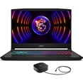 thumbnail image 1 of MSI Katana 15 Gaming/Entertainment Laptop (Intel i7-12650H 10-Core, 15.6in 144Hz Full HD (1920x1080), GeForce RTX 4070, Win 10 Pro) with G5 Essential Dock, 1 of 7