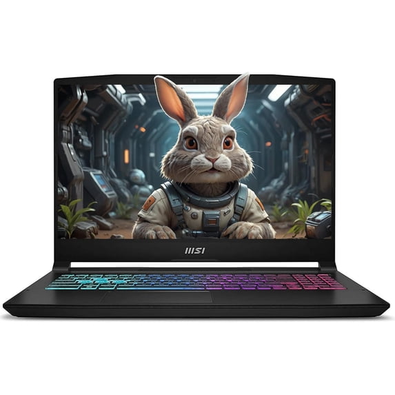 MSI Katana 15 Gaming Laptop, AMD Ryzen 9 8945HS, 32 GB DDR5 RAM, 1 TB PCle SSD, 15.6" FHD (1920x1080), Nvidia G-Force RTX 4070, W11 Home