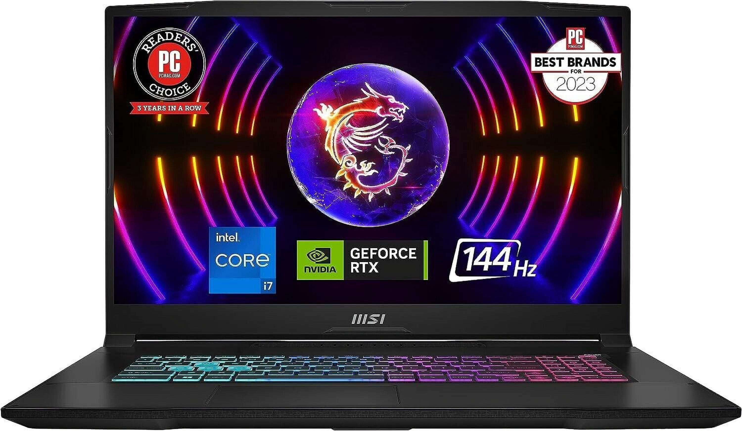 "MSI Katana 17 Gaming Laptop, 17.3"" HD, Intel i7, NVIDIA RTX 4060 8GB, 1TB SSD, Win 11 Home, B13VFK