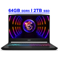 thumbnail image 1 of MSI Katana A15 Premium Gaming Laptop 15.6" FHD IPS 144Hz Intel 10-Core i7-13620H 64GB DDR5 2TB SSD GeForce RTX 4070 8GB RGB Backlit USB-C Nahimic Win11, 1 of 1
