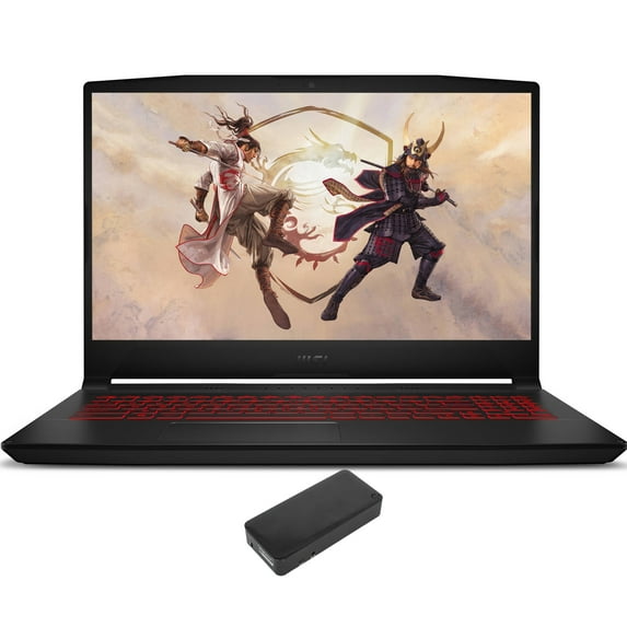 MSI Katana GF66 12UE-603 Gaming/Entertainment Laptop (Intel i7-12700H 14-Core, 15.6in 144Hz Full HD (1920x1080), GeForce RTX 3060, 16GB RAM, Win 11 Home) with DV4K Dock