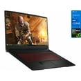thumbnail image 1 of MSI Katana GF75 Gaming Laptop, 17.3" 144Hz FHD Display, Intel Core i7-11800H Upto 4.6GHz, 64GB RAM, 1TB NVMe SSD, NVIDIA GeForce RTX 3050 Ti, HDMI, Wi-Fi, Bluetooth, Windows 10 Pro, 1 of 6