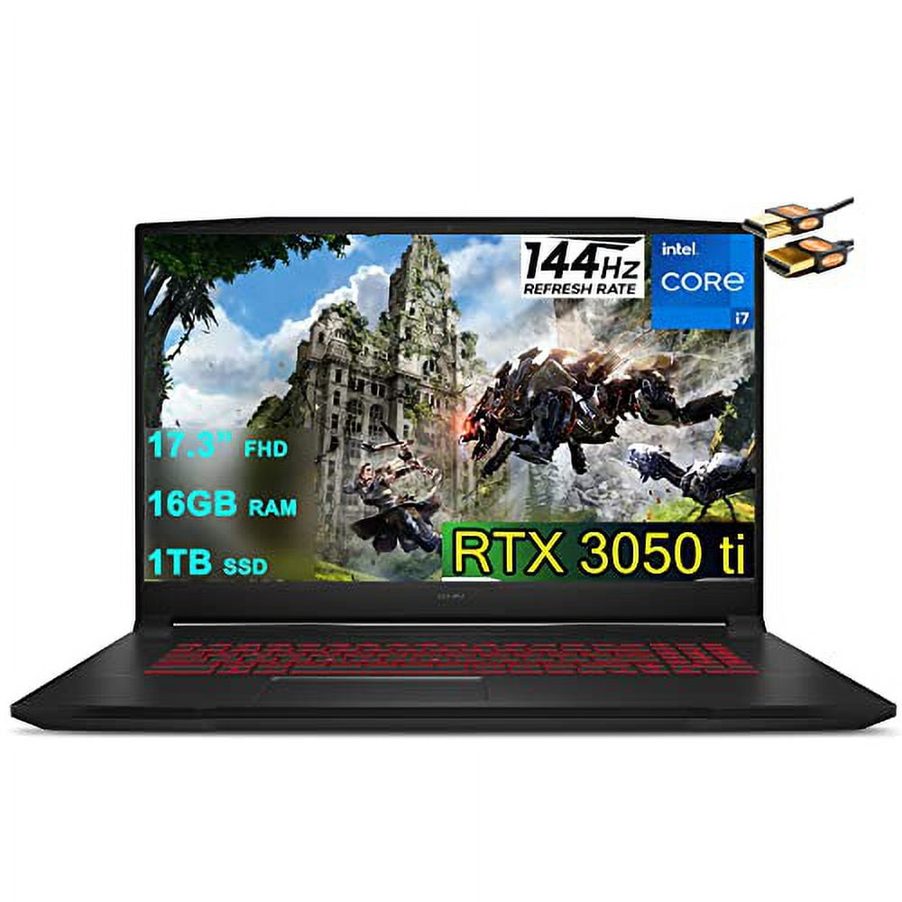 MSI Katana GF76 17 Gaming Laptop, Nvidia GeForce RTX 3050 Ti