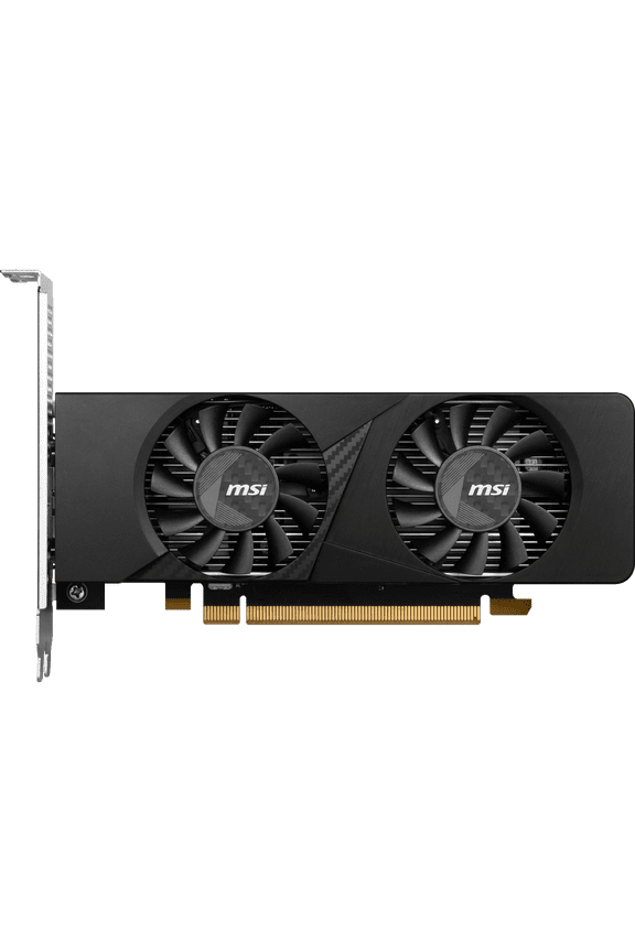 GeForce RTX 3050 LP 6G OC Graphics Card, 6GB GDDR6, DPx1, HDMIx2, DLSS 4