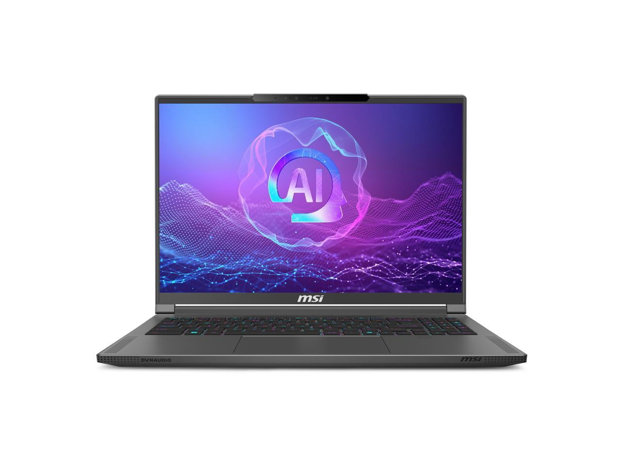 MSI Laptop 16.0" AMD Ryzen AI 9 365 Copilot+ PC GeForce RTX 4070 Laptop GPU 32GB Memory 1 TB PCIe SSD  Windows 11 Home (Creator A16 AI+ A3HVGG-094US)