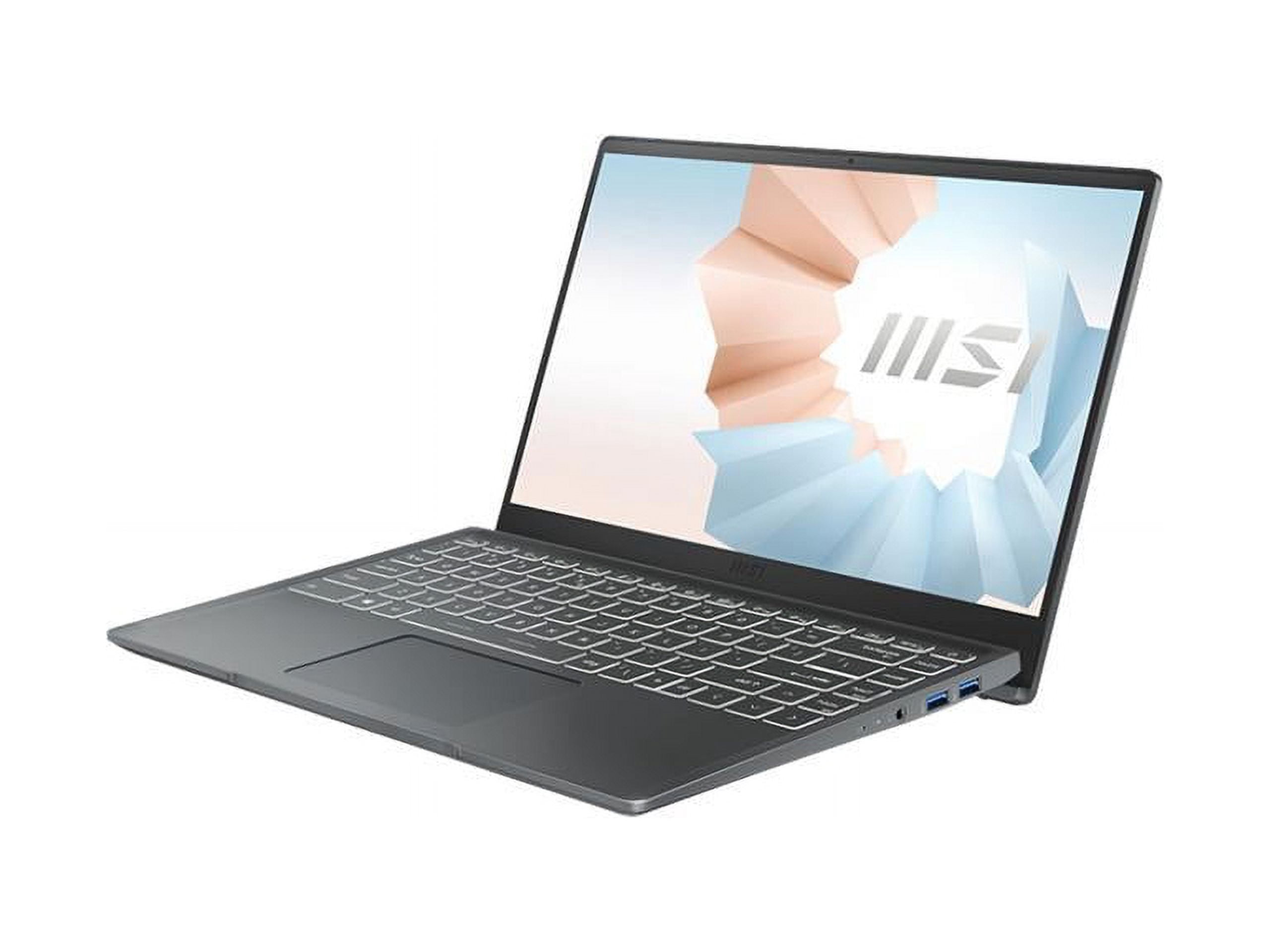 MSI Laptop Modern 14 Intel Core i5 11th Gen 1155G7 (2.50GHz) 8GB 