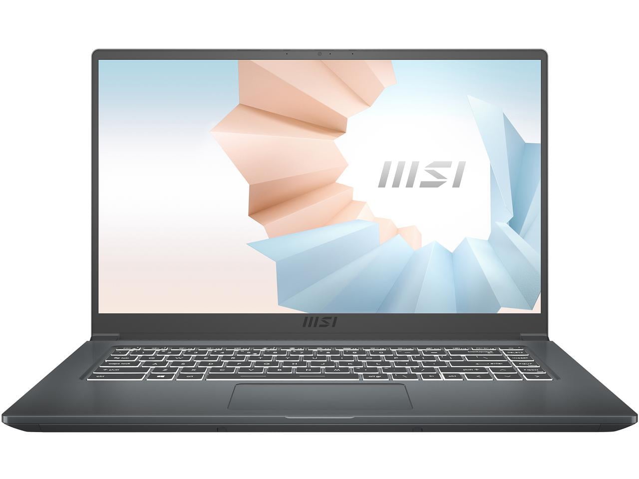 MSI Laptop Modern 15 AMD Ryzen 7 5000 Series 5700U (1.80GHz) 8GB