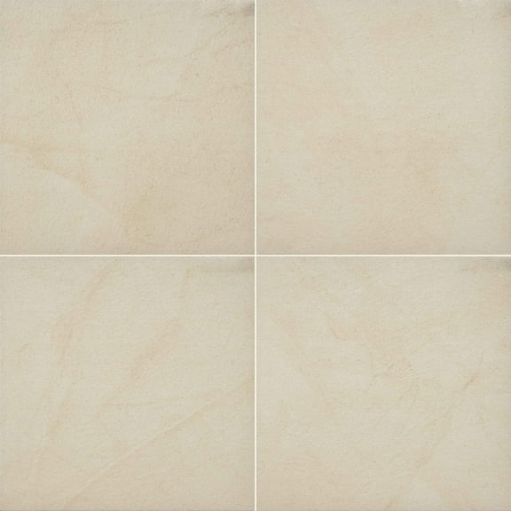 MSI Living Style Off-White 24 in. x 24 in. Matte Porcelain Paver Floor Tile (8 sq. ft. / case)