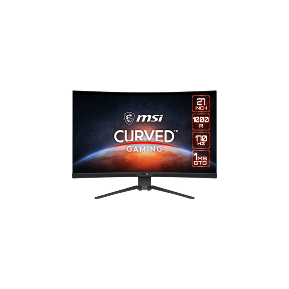 MSI 27.0 170 Hz Rapid VA with Quantum Dot WQHD Gaming Monitor FreeSync Premium (AMD Adaptive Sync) 2560 x 1440 (2K) 94% Adobe RGB / 96% DCI-P3 / 127% sRGB MAG275CQRF QD