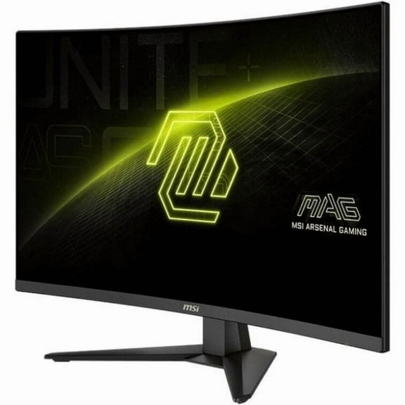 MSI MAG 321CQF E18 32" Class WQHD Curved Screen Gaming LCD Monitor - 16:9 - Black - 31.5" Viewable - Rapid Vertical Alignment (VA) - 2560 x 1440 - 1.07 Billion Colors - Adaptive Sync - 300 Nit - 0....