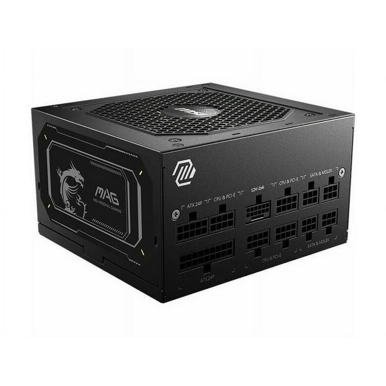 MSI MAG A850GL PCIE 5.1 & ATX 3.1 Gaming Power Supply - Full