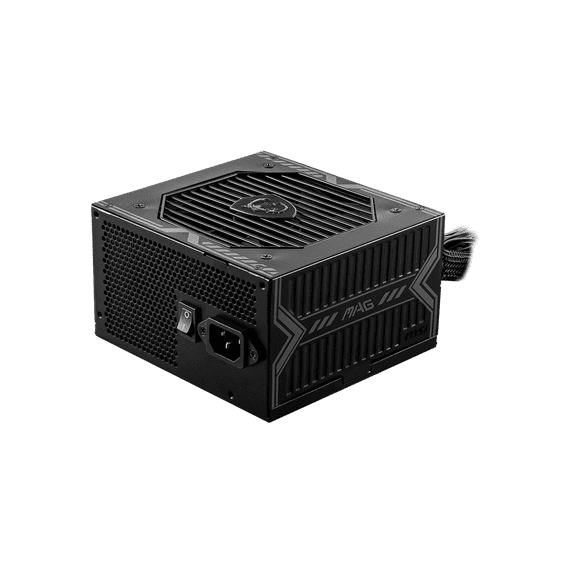 MSI MAG A750BN PCIE5 - Power supply (internal) - ATX12V / EPS12V - 80 PLUS Bronze - AC 100-240 V - 750 Watt - active PFC