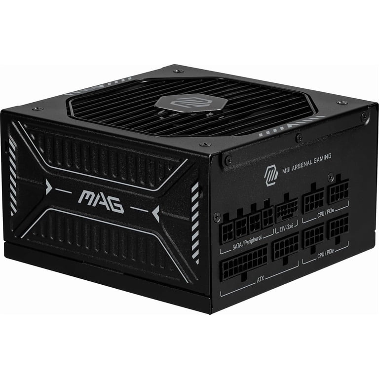 MSI - MAG A750GLS PCIE5, USA, 750W, Fully-Modular, 80 Plus Gold