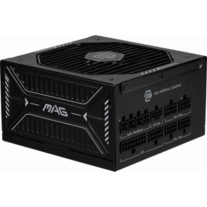 MSI - MAG A750GLS PCIE5, USA, 750W, Fully-Modular, 80 Plus Gold, Bilingual Color Box, Solid wood pallet packing, 10Y Warranty