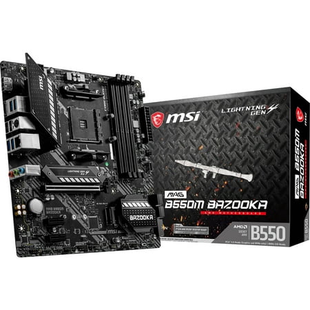 MSI MAG B550M BAZOOKA Desktop Motherboard