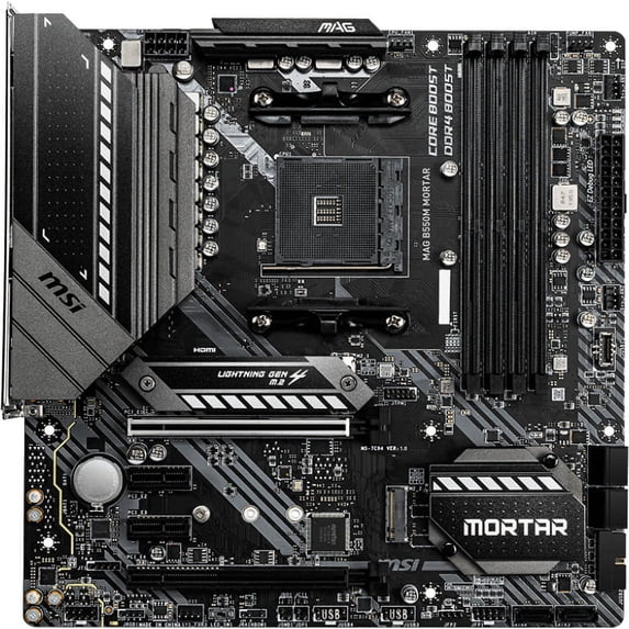 MSI MAG B550M MORTAR Desktop Motherboard