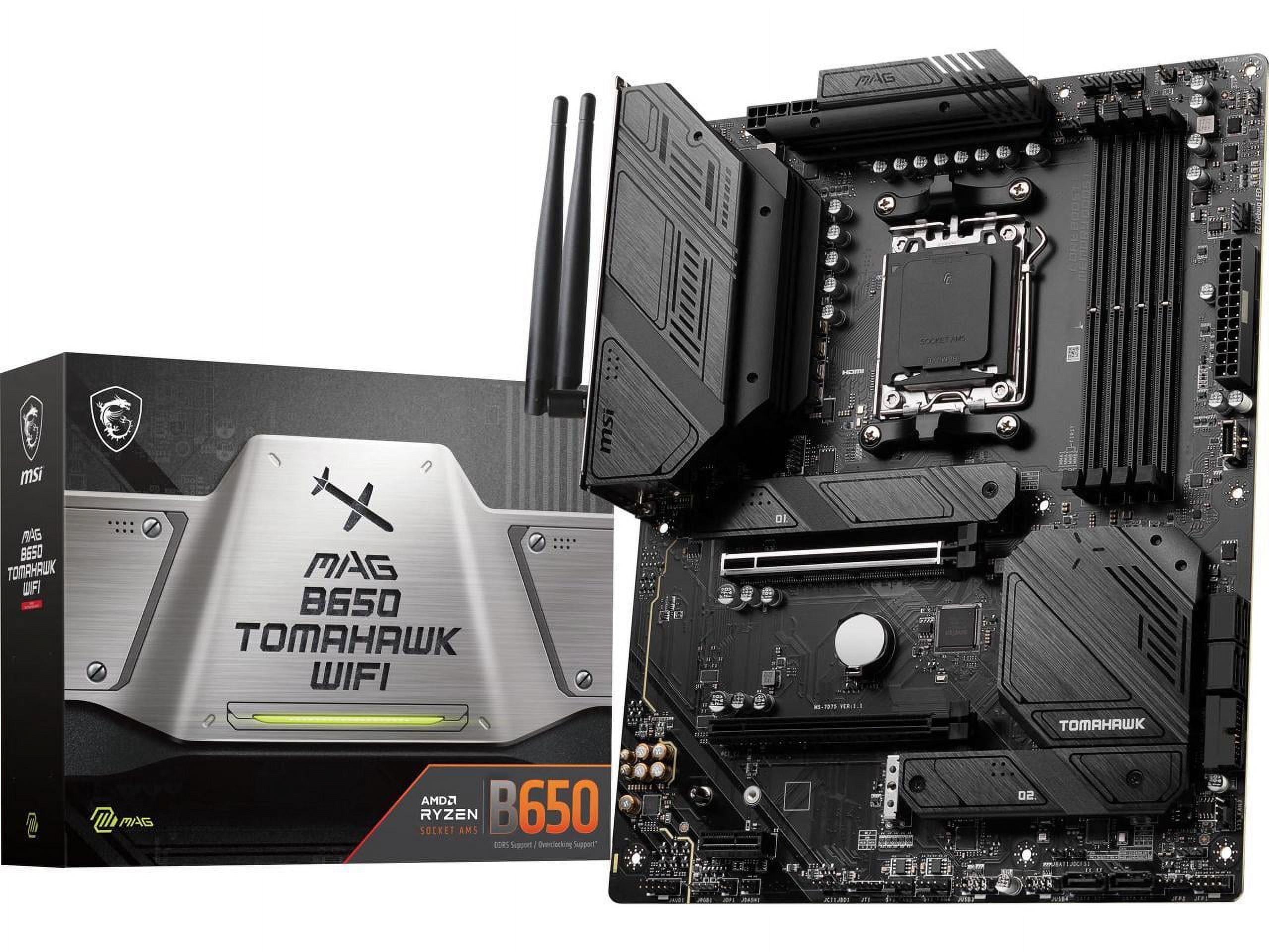 MSI MAG B650 TOMAHAWK WIFI AM5 AMD B650 SATA 6Gbs DDR5 Ryzen MSI MAG B650 TOMAHAWK WIFI AM5 AMD B650 SATA 6Gbs DDR5 Ryzen