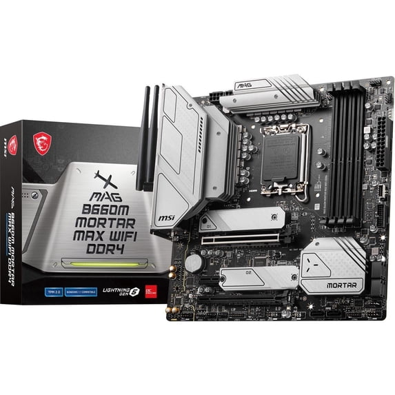 MSI MAG B660M Micro ATX Intel B660 Motherboard, (All)
