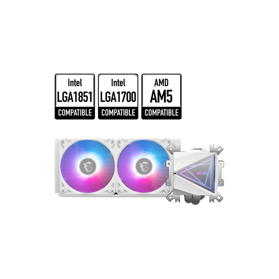 MSI MAG CORELIQUID I240 Cooling Fan/Radiator/Water Block/Pump