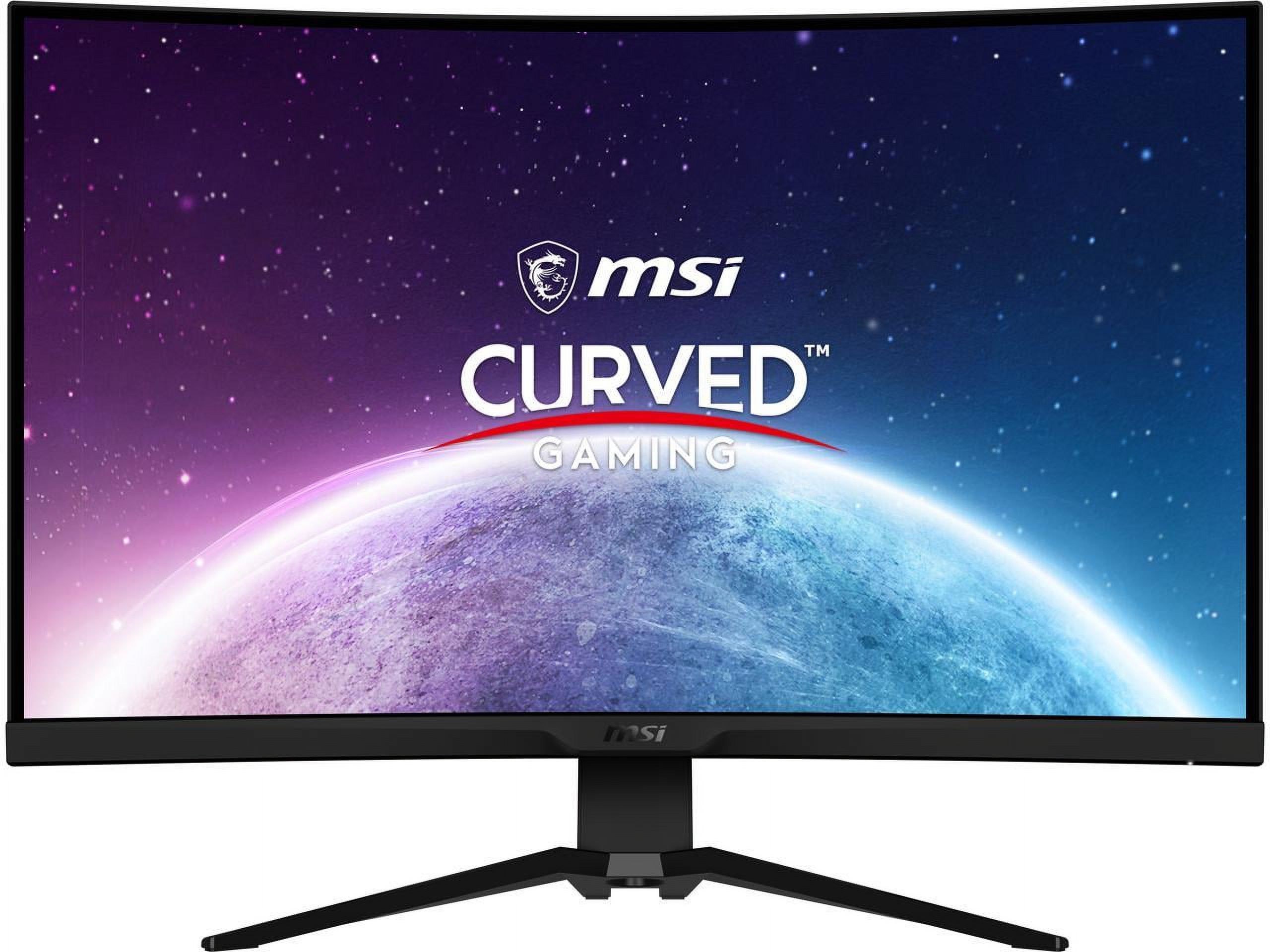 MSI MAG325CQRXF 31.5" 16:9 Curved 1000R, Rapid VA Gaming Monitor, 240Hz 1ms, 2560 x 1440 (QHD), Height Adjustable Arm, RGB - image 1 of 20