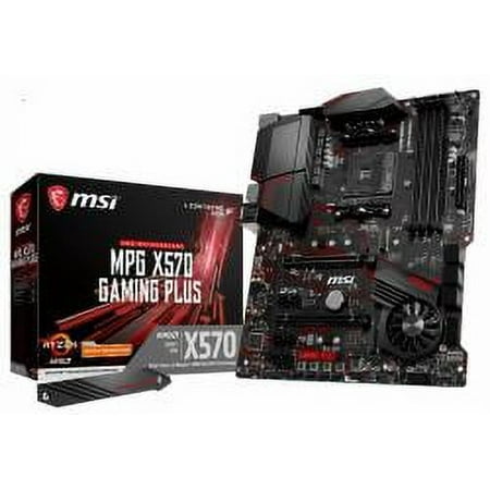MSI - MPG X570 GAMING PLUS (Socket AM4) USB-C Gen2 AMD Motherboard