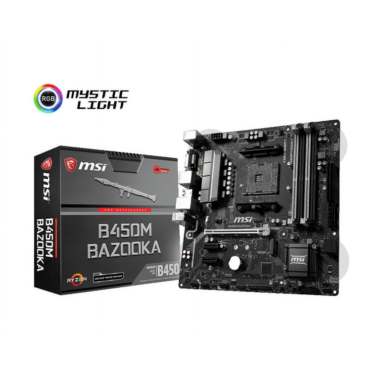 MSI MB B450M BAZOOKA AMD AM4