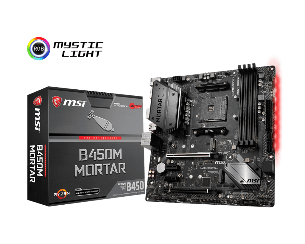 MSI MB B450M MORTAR AMD AM4 and $10 MIR