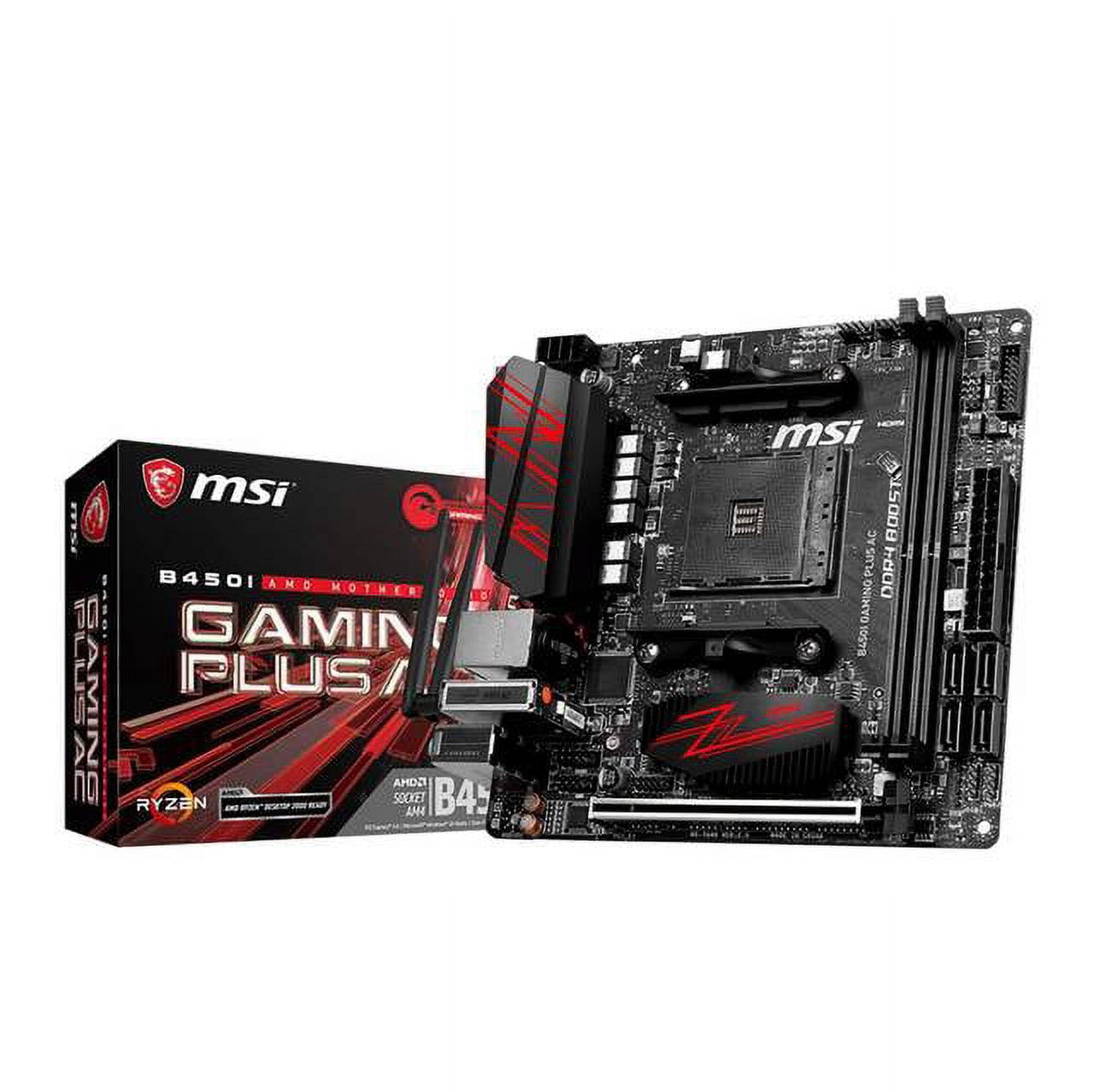 MSI MB Int B450 Gam Plus AC DD - Walmart.com