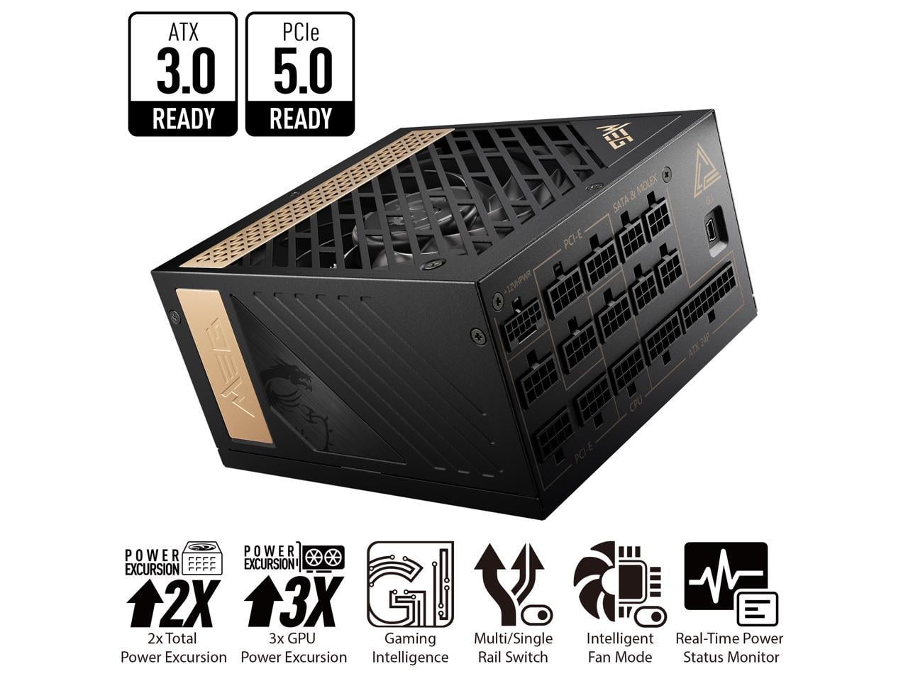 MSI MEG Ai1300P PCIE5 1300W Power Supply