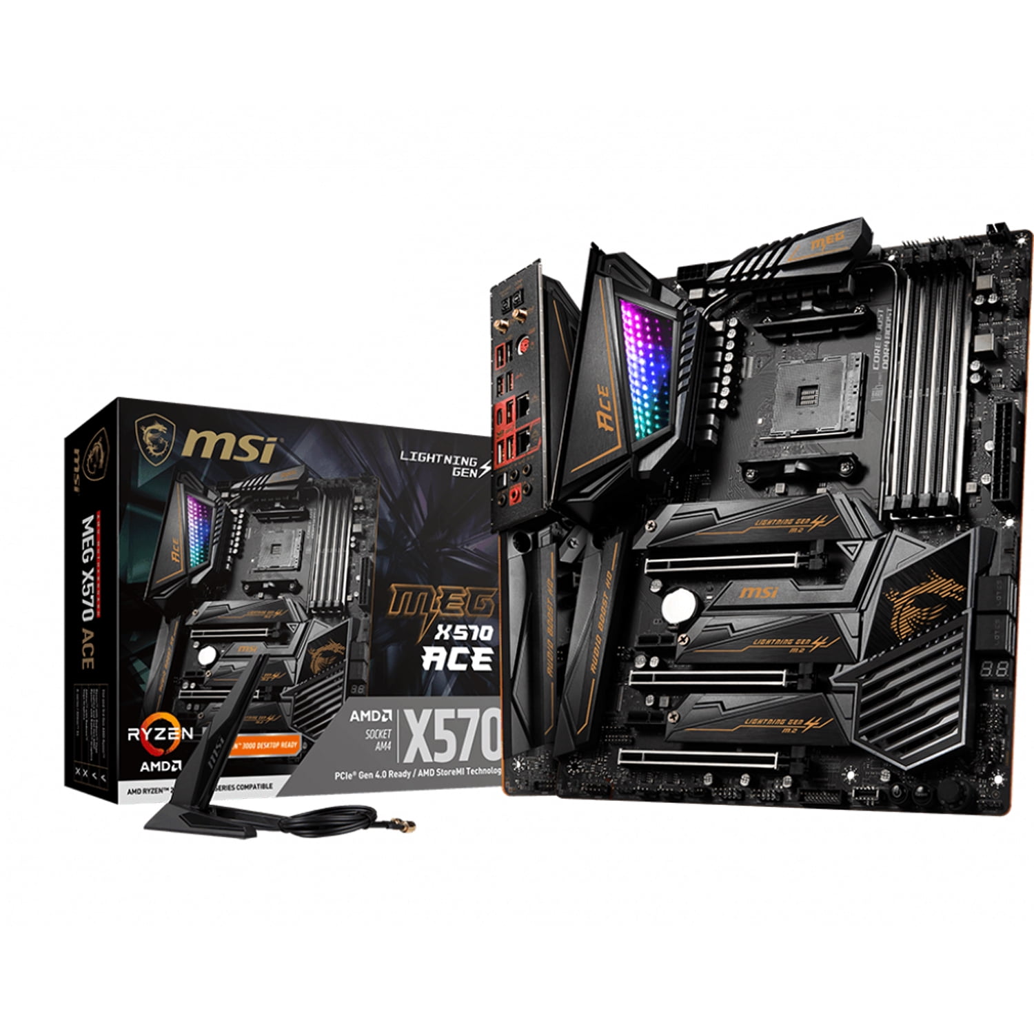 MSI MEG X570 ACE Motherboard - Walmart.com