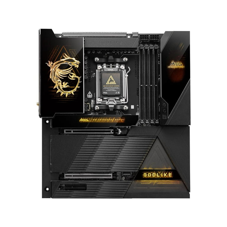 MSI MEG X870E GODLIKE Gaming Desktop Motherboard - AMD X870E