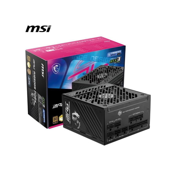 MSI MPGA1250GSPCIE5 MPG 1250W Power Supply