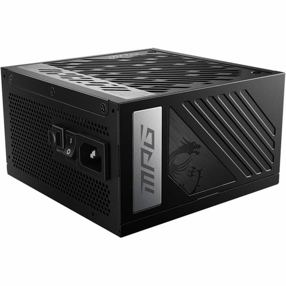 MSI - MPG A750G PCIE 5.0, 80 GOLD Full Modular Gaming PSU, 12VHPWR Cable, 4070 ATX 3.0 Compatible, 750W Power Supply