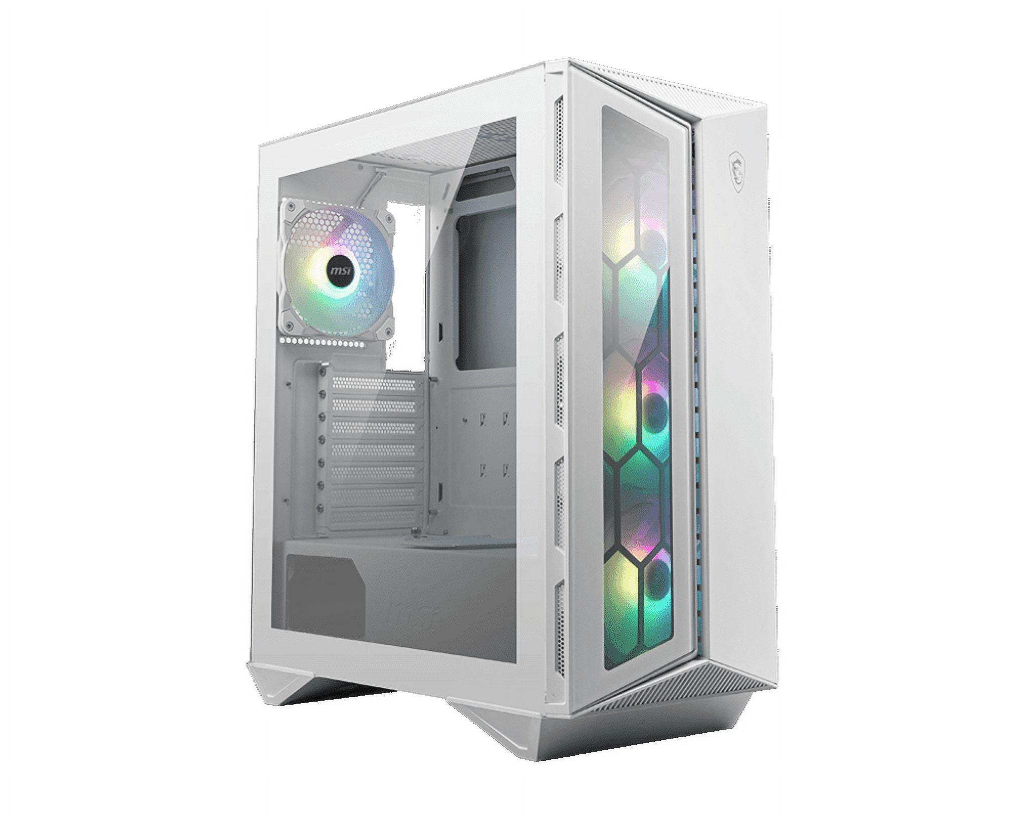 MSI MPG GUNGNIR 110R ATX Mid Tower Computer Case, White