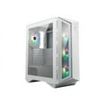 thumbnail image 1 of MSI MPG GUNGNIR 110R ATX Mid Tower Computer Case, White, 1 of 8