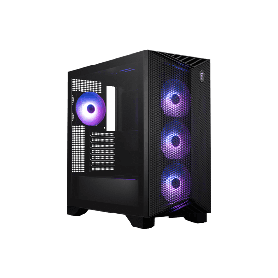 MSI MPGGUNGNIR211RAIRFLOWPZ Mid-Tower Gaming PC Case