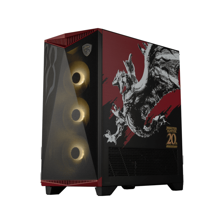 MSI MPG GUNGNIR 300 Gaming PC, Monster Hunter Edition, Black