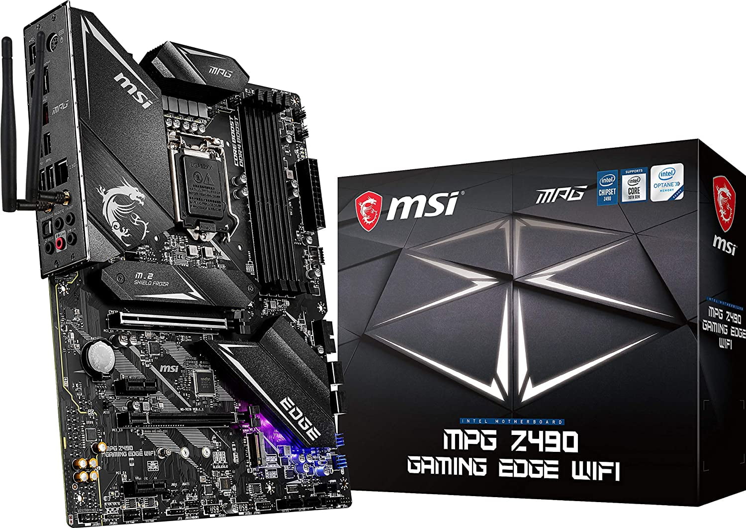 Core i3-10105F とMSI MPG Z490 GAMING PLUS MSI MPG Z490 GAMING PLUS ATX Gaming Motherboard (10th Gen
