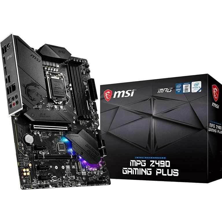 Z490m Gaming Gigabyte Z490 Gaming Plus MSI MPG Z490 GAMING PLUS