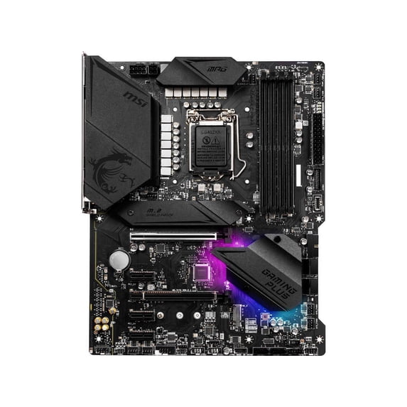 MSI MPG Z490 GAMING PLUS LGA 1200 Intel Z490 SATA 6Gb/s ATX Intel Motherboard