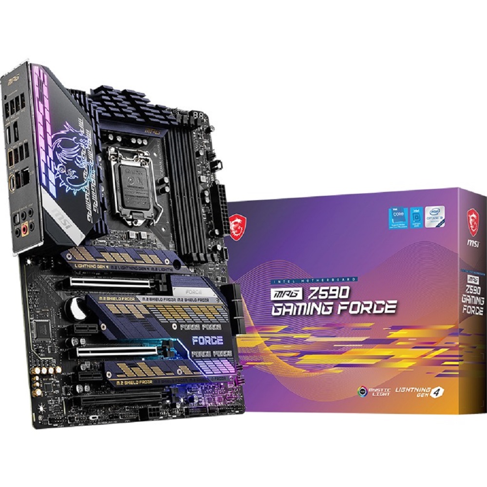 MSI MPG Z590 GAMING FORCE Desktop Motherboard