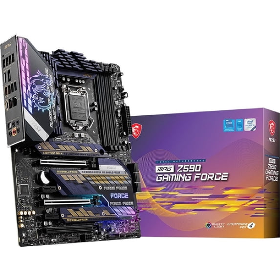 MSI MPG Z590 GAMING FORCE Desktop Motherboard