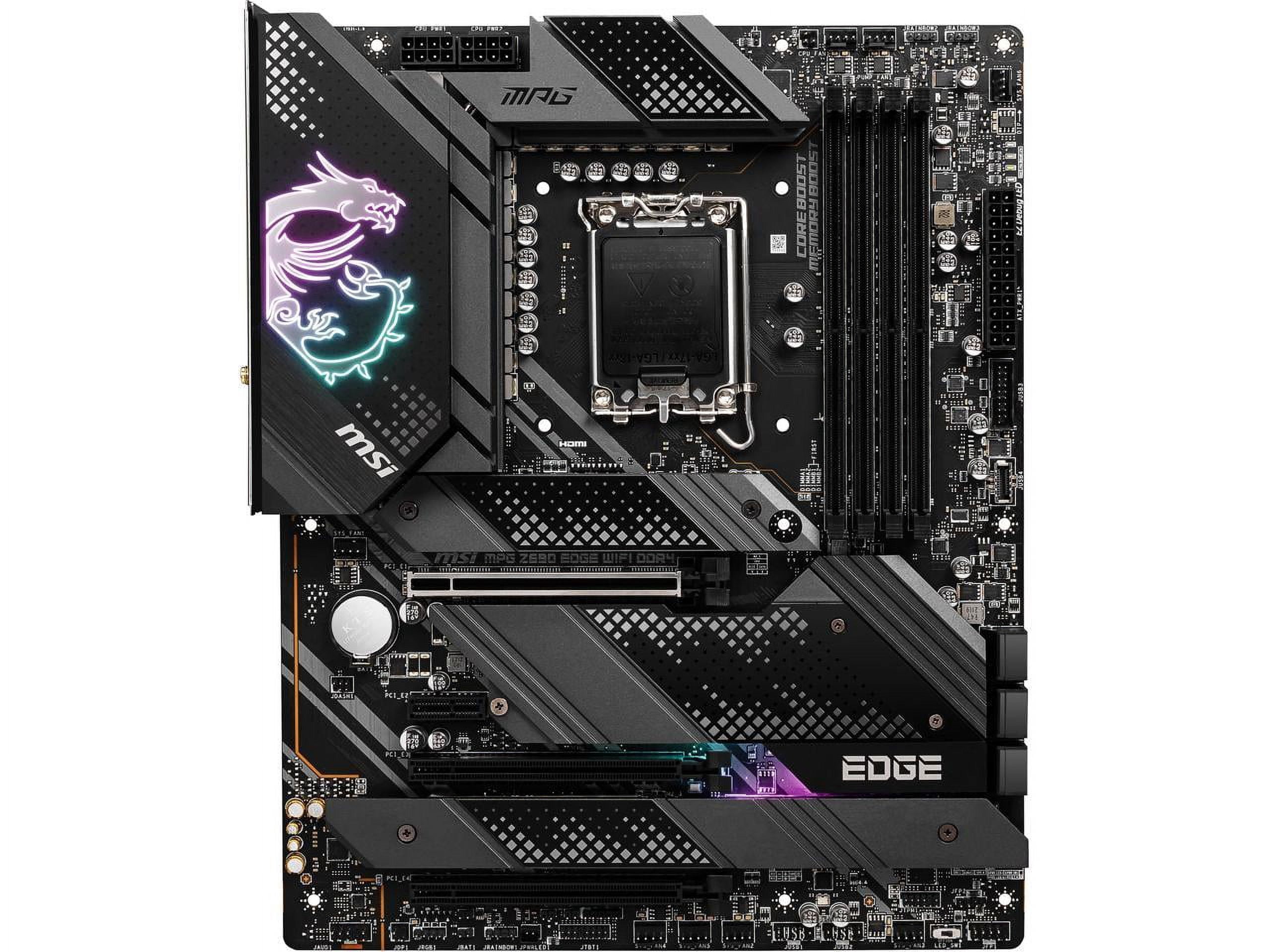 MSI MPG Z690 EDGE WIFI DDR5 Gaming Motherboard, ATX Intel LGA 1700