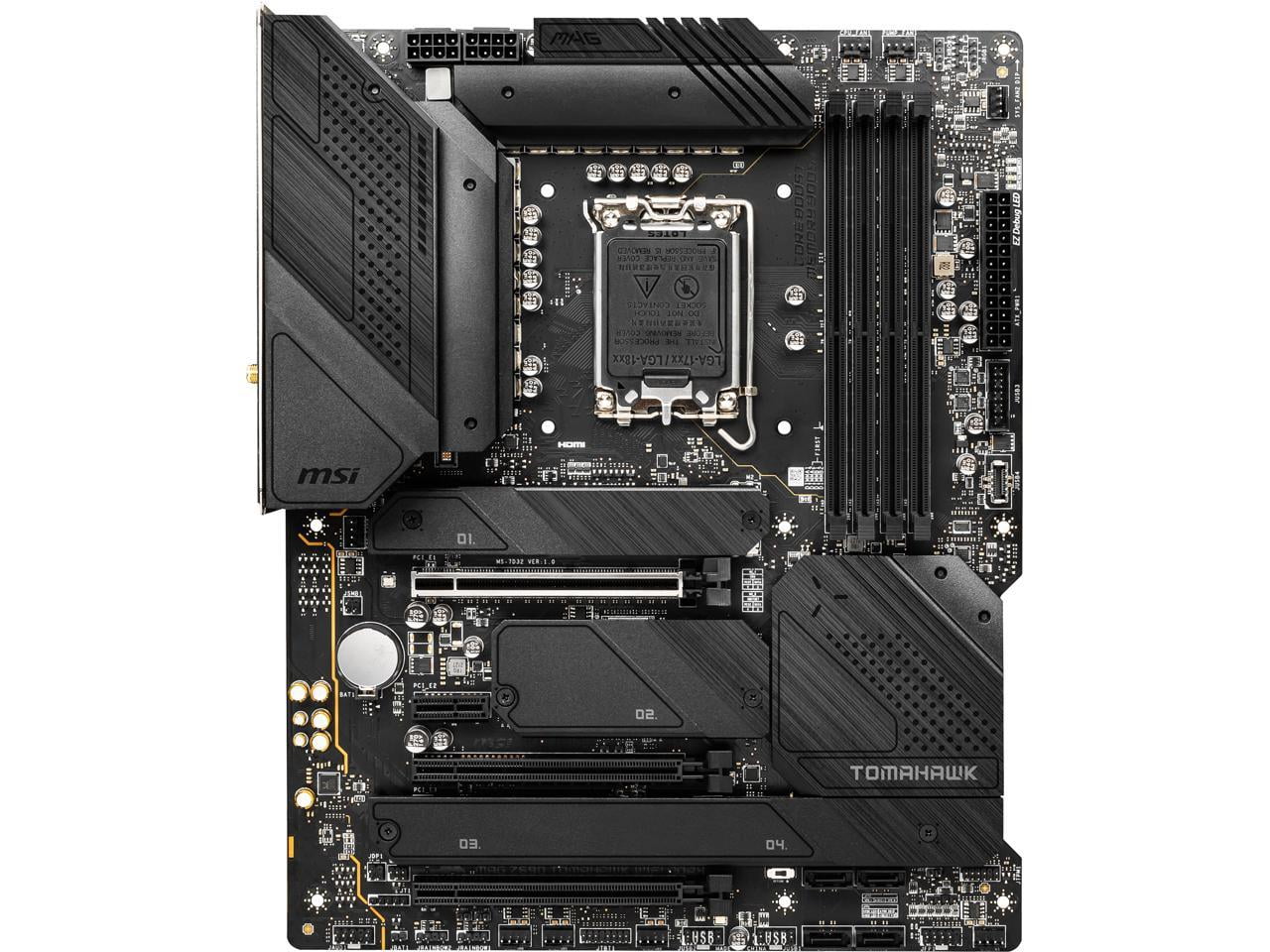MSI MPG Z690 Gaming Motherboard, WIFI DDR4 Desktop, Intel Z690