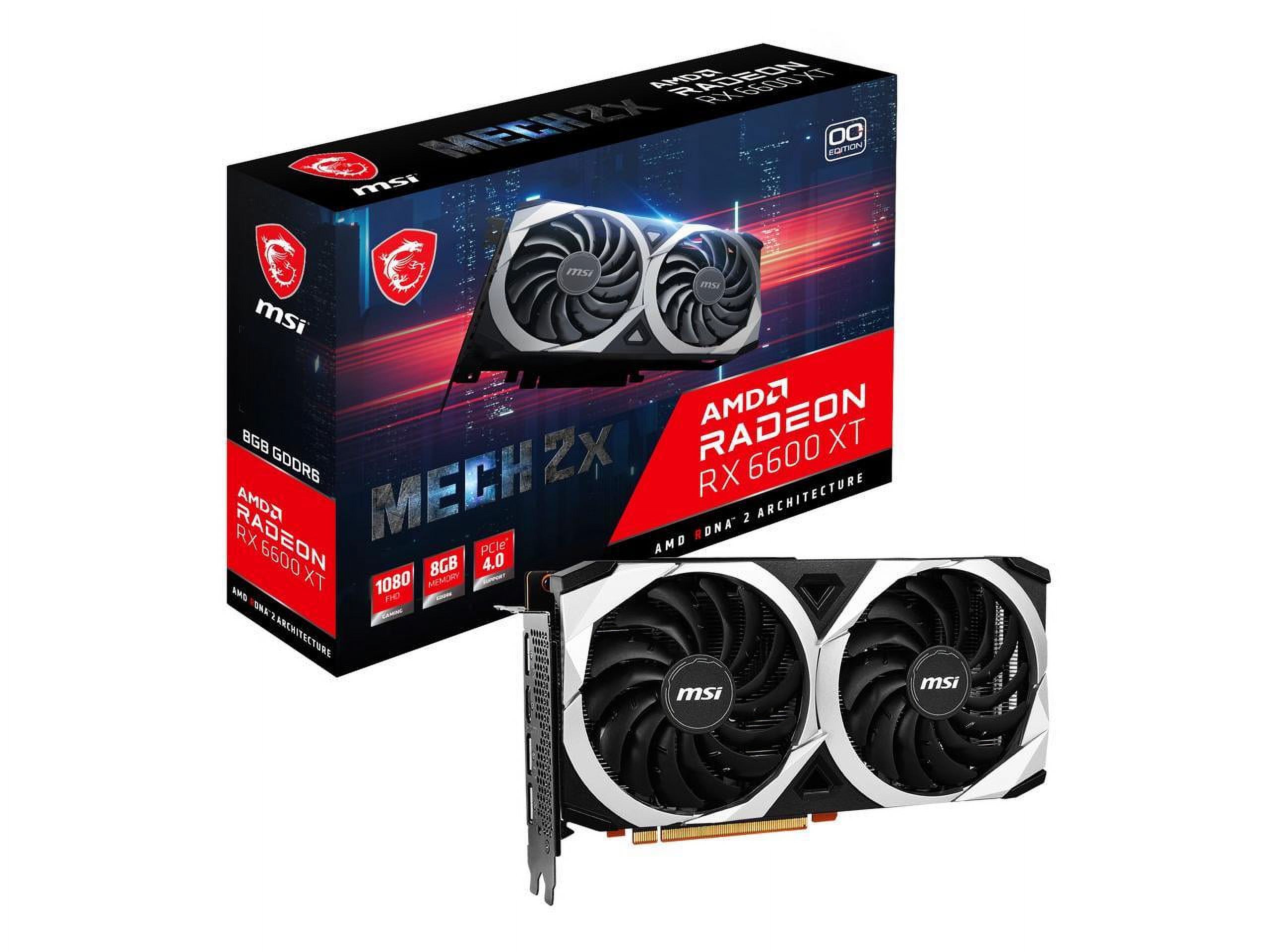 MSI-Mech-Radeon-RX-6600-XT-8GB
