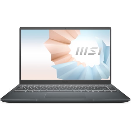 MSI Modern 14 B11S, 14\" Full HD, Intel Core i7-1195G7, Intel Iris Xe Graphics, 8GB RAM, 512GB SSD, Carbon Gray, Windows 11 Home, Modern 14 B11MOU-1025