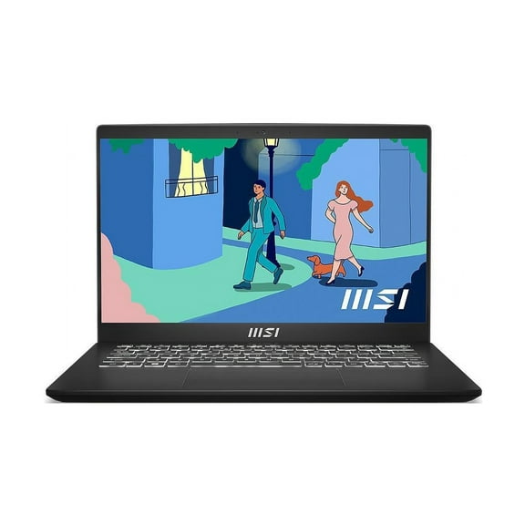 MSI Modern 14 C11M-208US 14" Professional Laptop, Intel Core i7-1195G7, Intel Iris Xe, 16GB DDR4 Memory, 512GB NVMe SSD, Windows 11